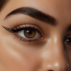 Fototapeta premium eye brow