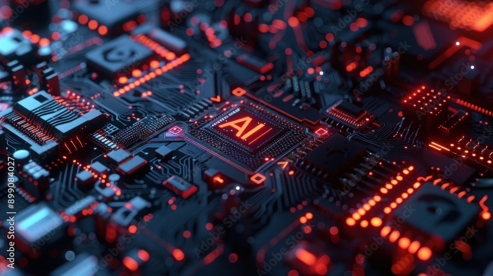 Poster microchip system hardware ai technology
