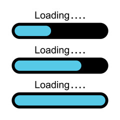 Loading icon vector design illustration