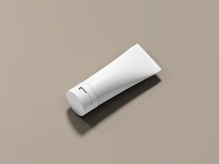 cream tube cosmetic template mockup