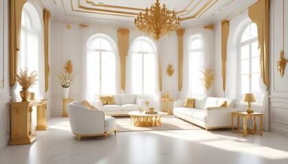 Photo interior modern design room 3d illustration