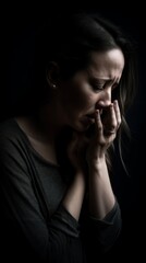 Obraz premium A Woman's Tears