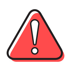 Exclamation icon vector design illustration
