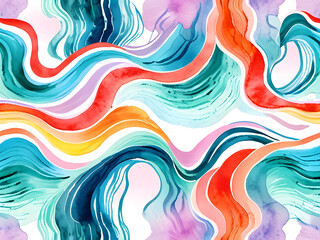 abstract colorful background,Ai generated 
