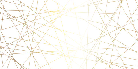 Luxury premium shiny golden geometric lines overlap design for cosmetic product cover background. Vector geometric luxury golden lines for banner, template, book cover, cosmetic product cover.  