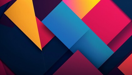 A bold abstract background with large geometric shapes in vibrant colors, creating a dynamic and eye-catching visual effect.