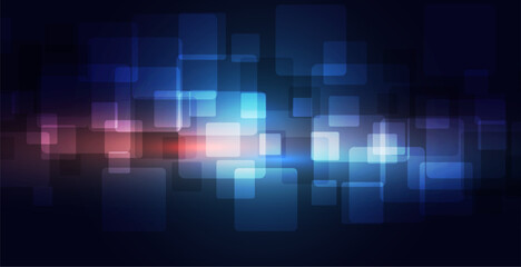 abstract digital tech background for business presentation