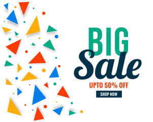 modern big sale promo background for business campaign