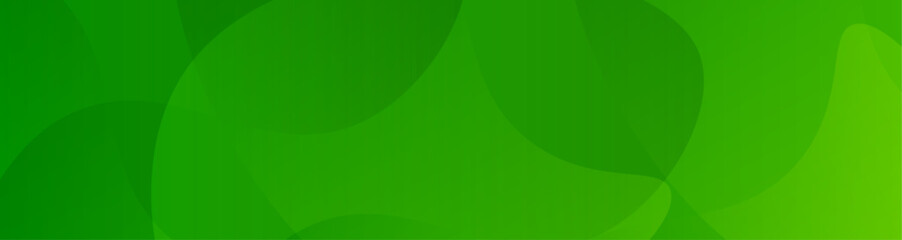 Green abstract background with smooth wavy shapes, Green minimal background with curvy shapes, vector, illustration,