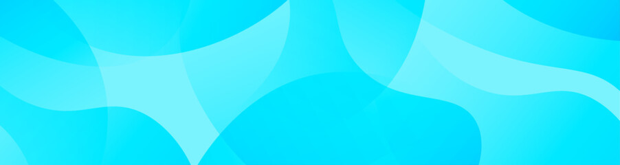 Blue abstract background with smooth wavy shapes, Blue minimal background with dynamic shapes, vector, illustration,