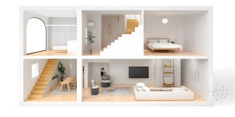 Minimalist Home Interior Design with Modern Furniture