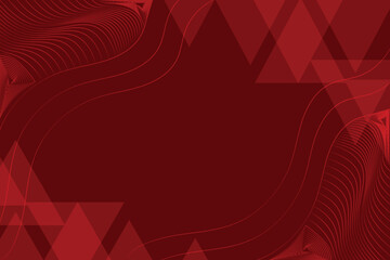 red abstract background with lines. vector illustration