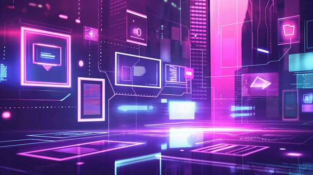 digital marketing ads on social media websites business promotion advertising digital software technology internet data business networking online system 