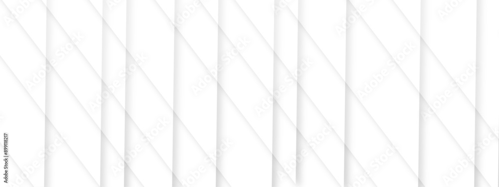 Poster Minimalistic Abstract White Background with Subtle Diagonal Lines and Clean Design. stripe background geometry shine, geometric lines background.