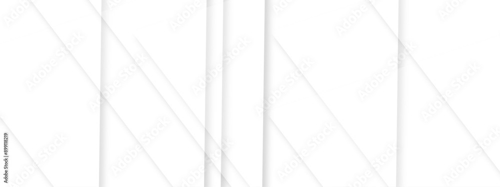 Poster Minimalistic Abstract White Background with Subtle Diagonal Lines and Clean Design. stripe background geometry shine, geometric lines background.