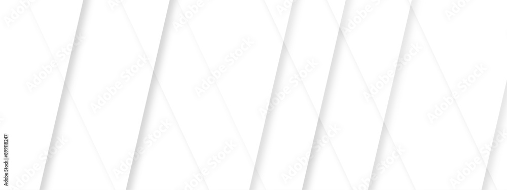 Poster Minimalistic Abstract White Background with Subtle Diagonal Lines and Clean Design. stripe background geometry shine, geometric lines background.