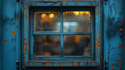 Naklejka premium Detailed Aluminum Finish: Soft Background Highlights the Frame