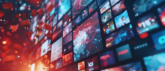 An abstract representation of video streaming platforms