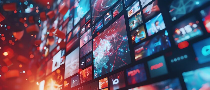 An abstract representation of video streaming platforms