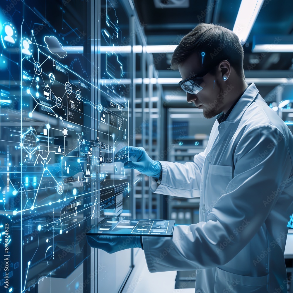 Poster an engineer setting up iot edge solutions