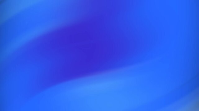 Blue abstract animation background, blue gradient motion wallpaper, blurred color waving. For presentation, greeting, dekstop, digital banner, invitation, feed, story ads, template. 4k