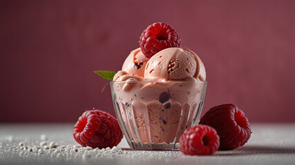 Raspberry Ice Cream