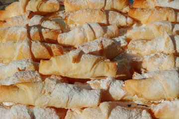 Paris France, breakfast croissant Europe