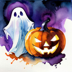 halloween pumpkin on a halloween