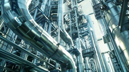 Fototapeta premium images of large pipes