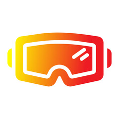 Fototapeta premium ski goggles