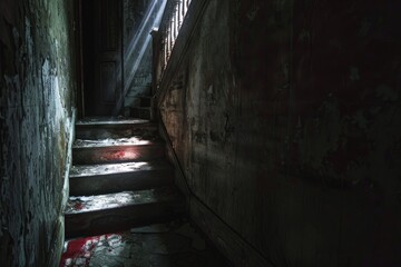 Sunbeams in an Abandoned House.