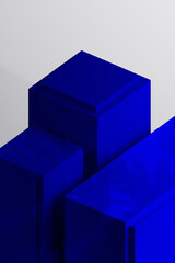 3D Render of Minimalist Podium for Product Showcase