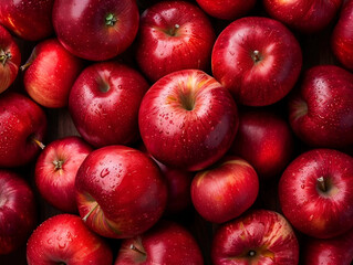Fresh Red Apples