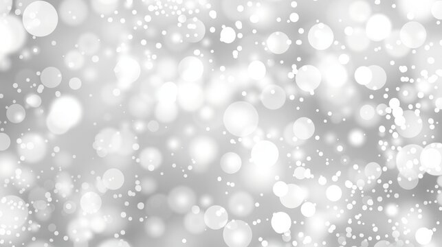 White bokeh background with soft sparkles creating a clean and bright atmosphere