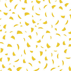 Pattern Fruit-stHand drawn Banana pattern background vector design, flat illustration.rawberry