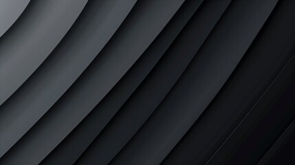 Obraz premium Abstract Black Gradient Background - Minimal Geometric Pattern