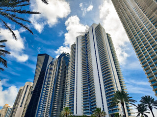 Sunny Isles Beach, Florida - Muse Residences, Jade Ocean, and Jade Signature Condominiums. © Mdv Edwards