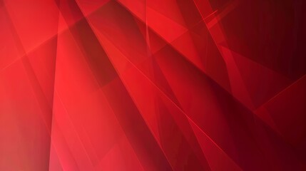 Fototapeta premium Abstract Red Geometric Background with Diagonal Lines
