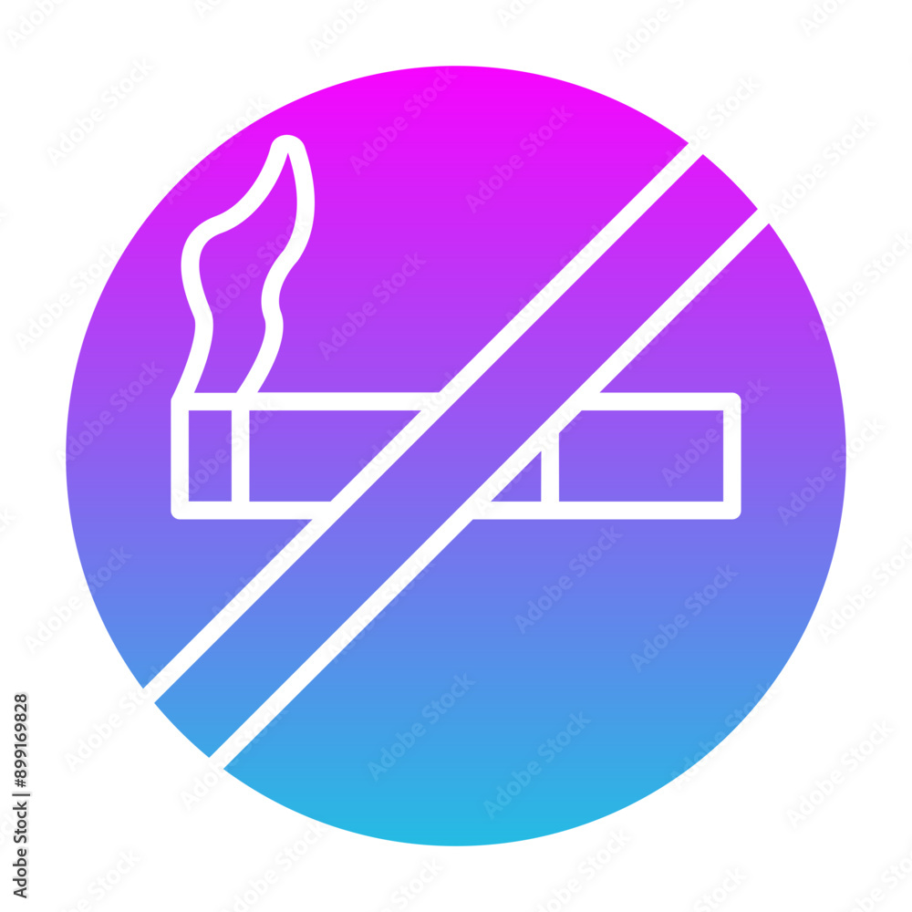 Poster no smoking icon