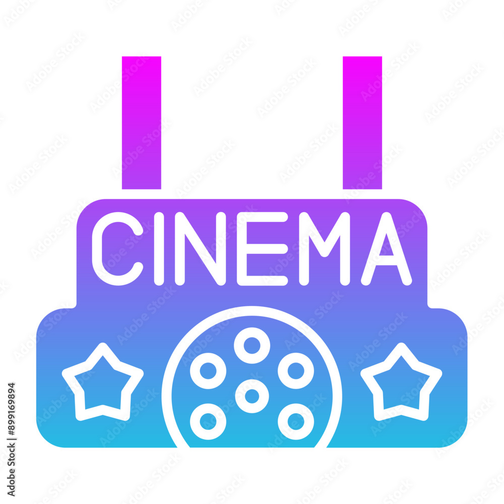 Poster cinema icon