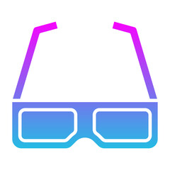 3d glasses Icon