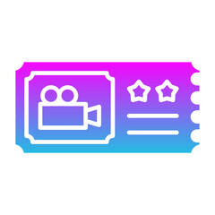 Movie ticket Icon