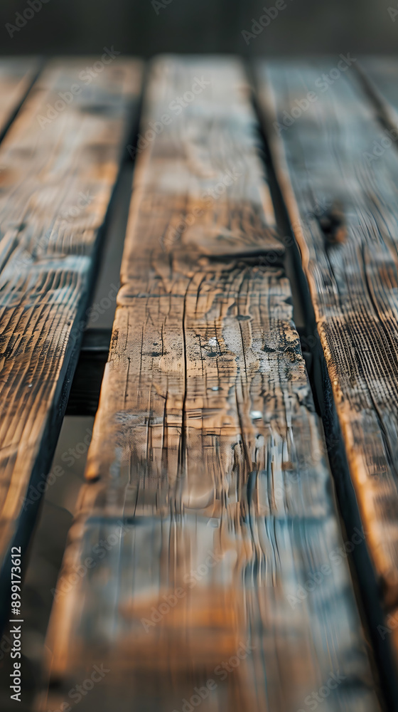 Canvas Prints Empty old wooden table background