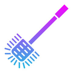 Toilet brush Icon