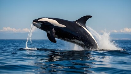 dolphin jumping out of water