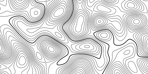 Fototapeta premium Topography map background. Vector banner. Topography map background. Vector geographic contour map. Background of the topographic map. Topographic map lines, contour background. 