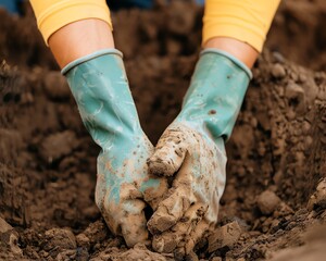 Archaeologist investigating an ancient burial site, investigation, archeological analysis
