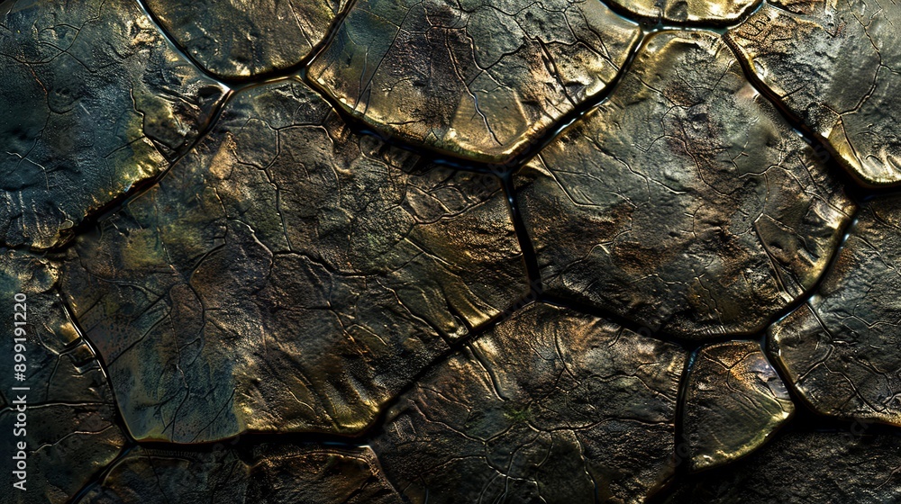 Poster turtle shell background.