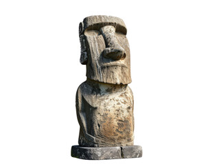 A statue of a man with a beard and a beard