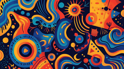 Fototapeta premium seamless pattern